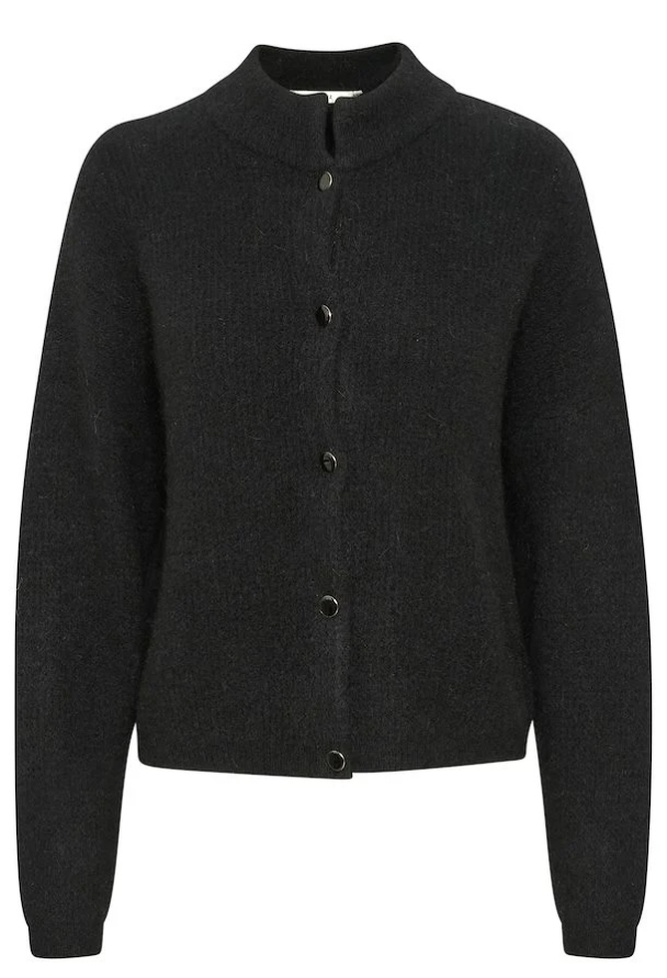 Alpha short cardigan - Black - Image 3
