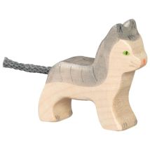 Katt liten - Grå