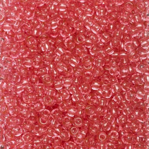 Rocaillesperle 9/0 l.rosa tran