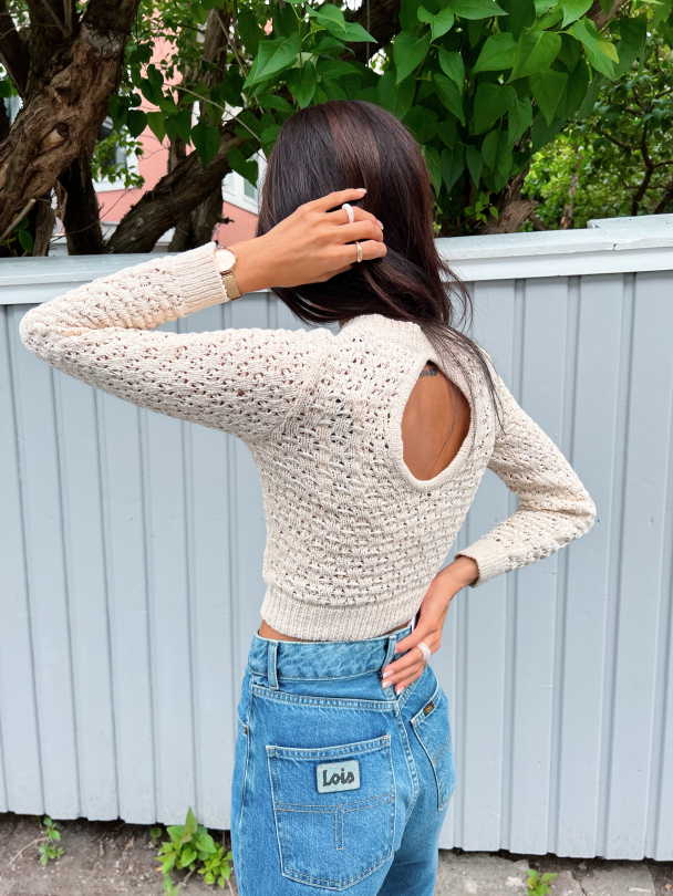 Patricia Knit Top - White Asparagus - Image 5