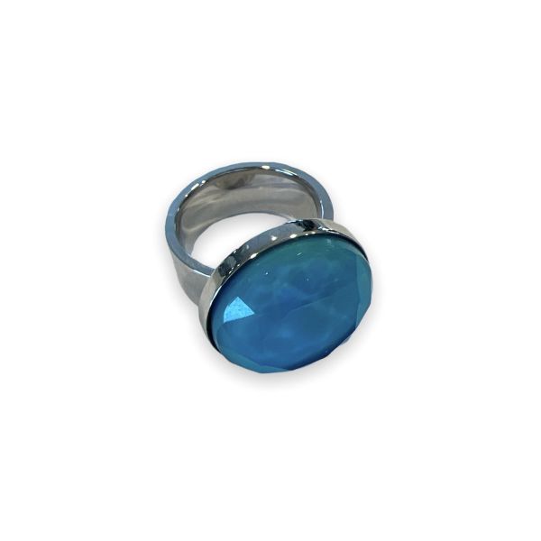 Steel Ring Turquoise