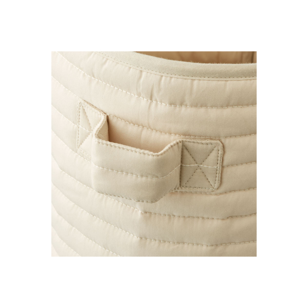 Ally Quilted Basket - Sandy - Image 2