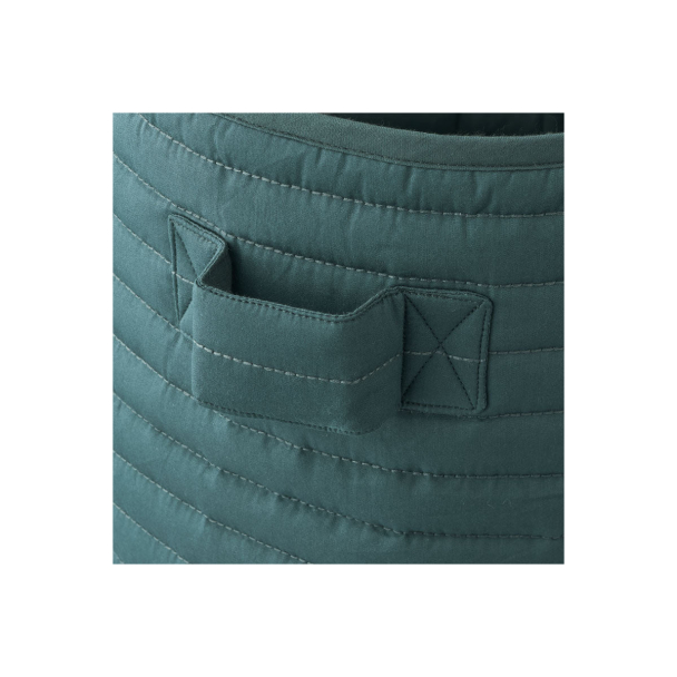 Ally Quilted Basket - Whale Blue - Image 2