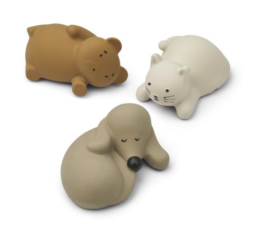 Liewood | Nori Bath Toys 2-pk - Classic/Oat Multi Mix