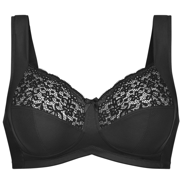 Havanna wireless bra, sort - Image 3