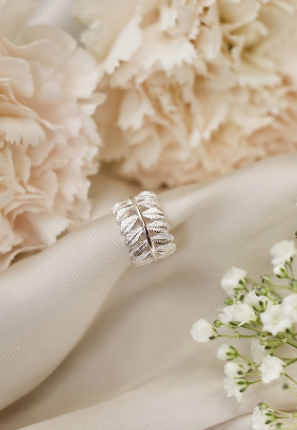 Violette earcuffs silver - Image 1