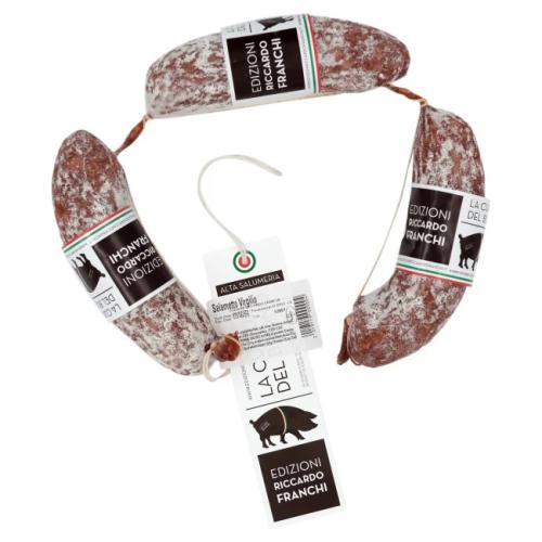 Jegersalami med HVITLØK OG PEPPER, Salametto 180g