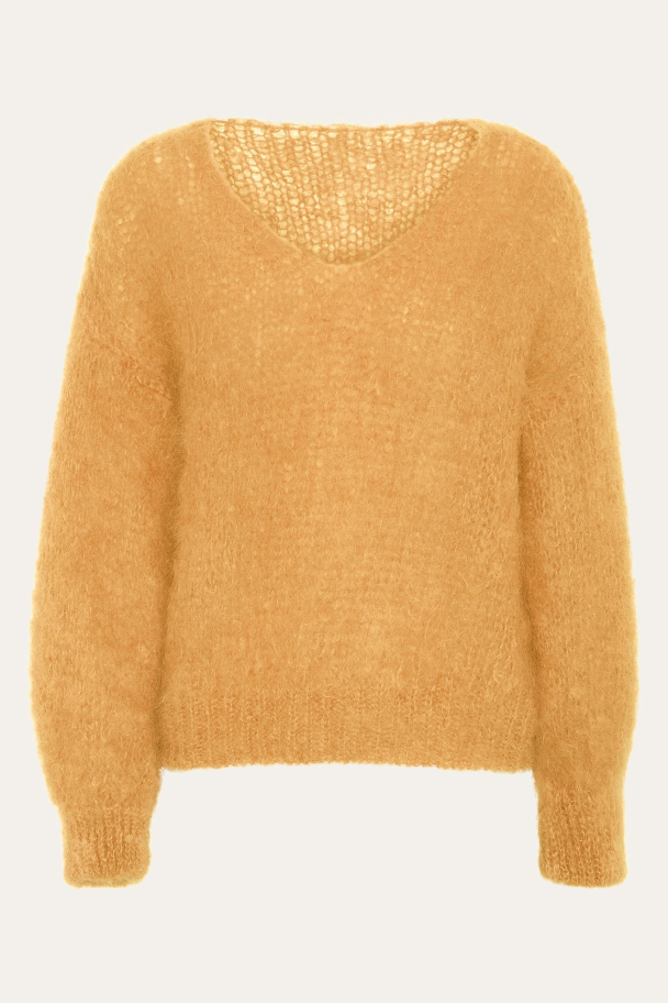Milana Mohair Knit - Light Orange  - Image 2