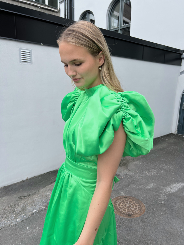 Noon Dress - Spring Bouquet Green  - Image 2