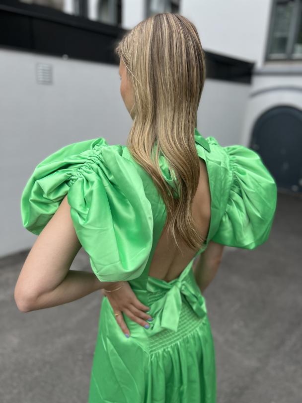 Noon Dress - Spring Bouquet Green  - Image 3