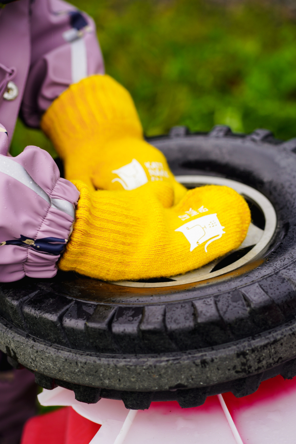 Magiske Ullvotter - Oker - Image 3