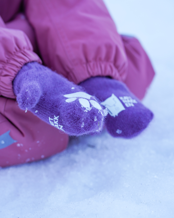 Magiske Ullvotter - Lilla - Image 2