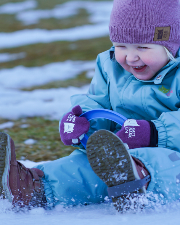 Magiske Ullvotter - Lilla - Image 3