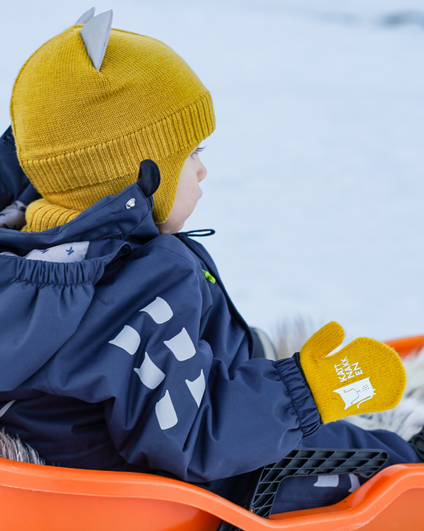 Magiske Ullvotter - Oker - Image 5