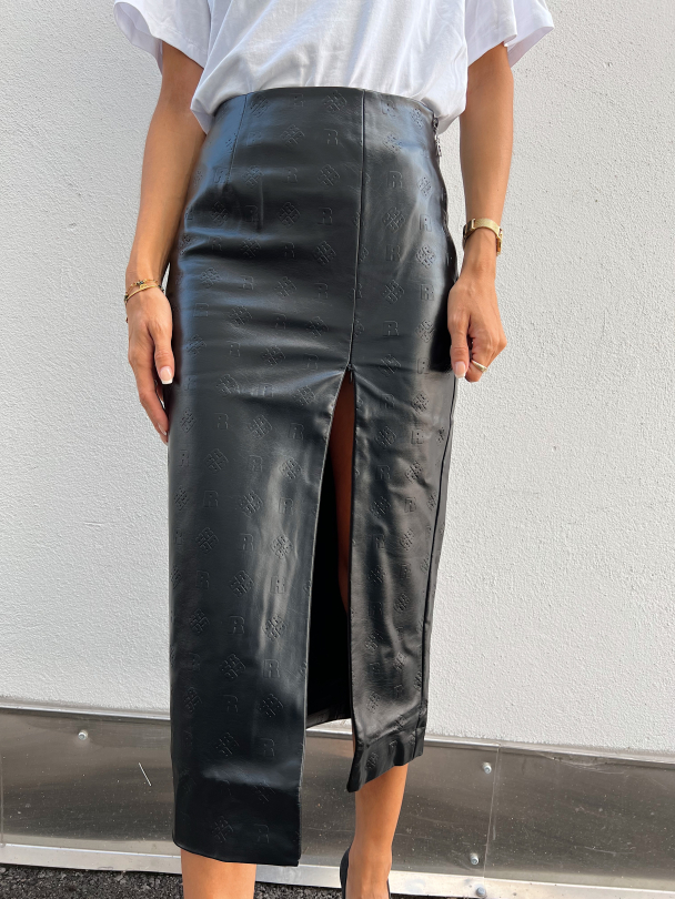 Leeds Pencil Skirt - Black  - Image 1