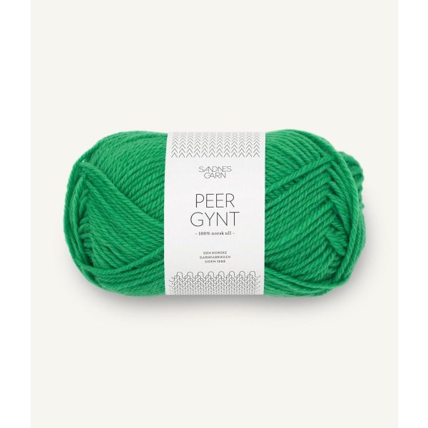 Peer Gynt 8236 Jelly Bean Green - Sandnes Garn