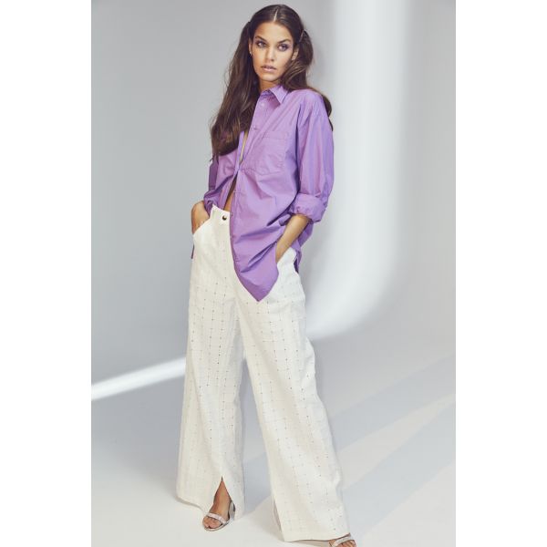 Coriolis Oversized Shirt Lilla