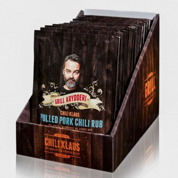 Grillmiks, PULLED PORK CHILI RUB,  vindstyrke 6