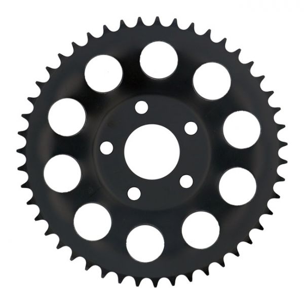 REAR SPROCKET, BLACK. 47T