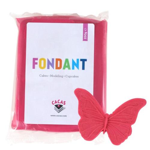 Fondant,  CERISE rosa, 250 g