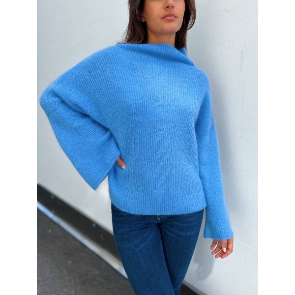 Felicia Oversized Knit - Sky Blue