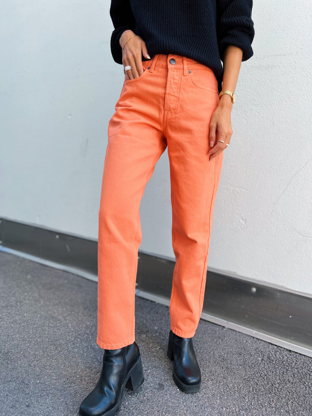 Terrence Tomboy Jeans - Orange - Image 1