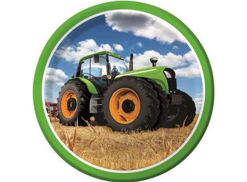 Papptallerken TRAKTOR 23 cm