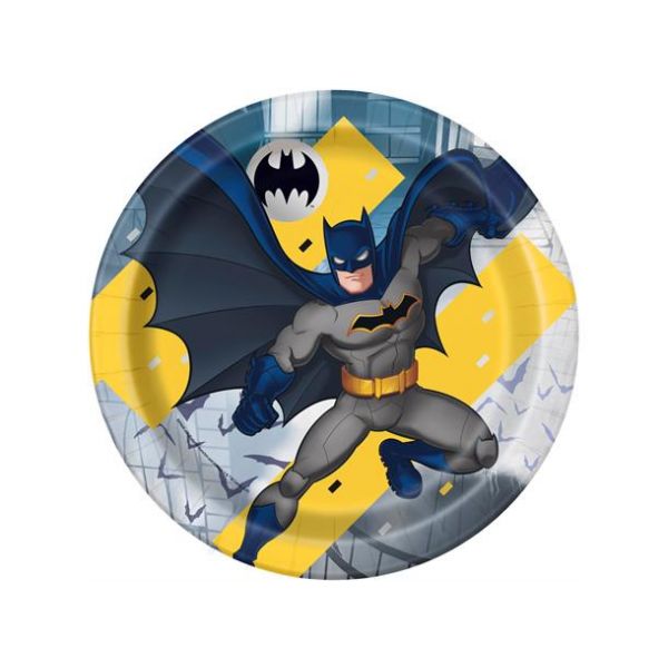 Papptallerken, BATMAN, 23 cm