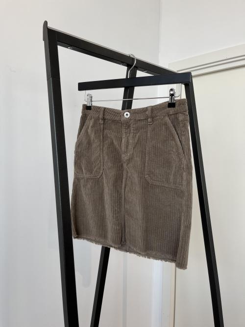 Cord Skirt - Lichen 
