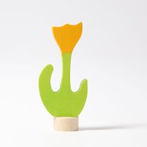 Tulipan til bursdagsring - Gul