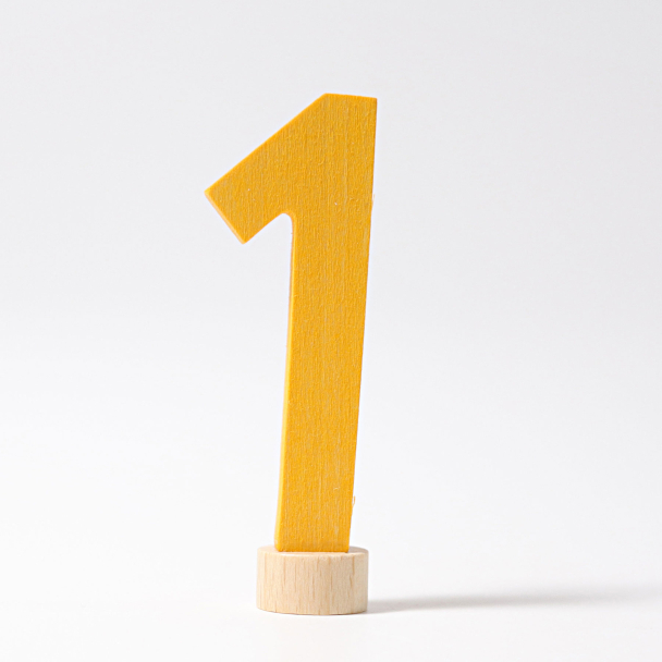 Tall "1" til bursdagsring - Image 1