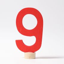 Tall "9" til bursdagsring