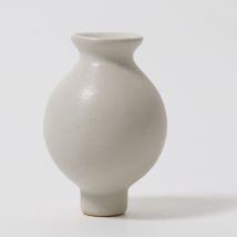 Vase til bursdagsring - Hvit