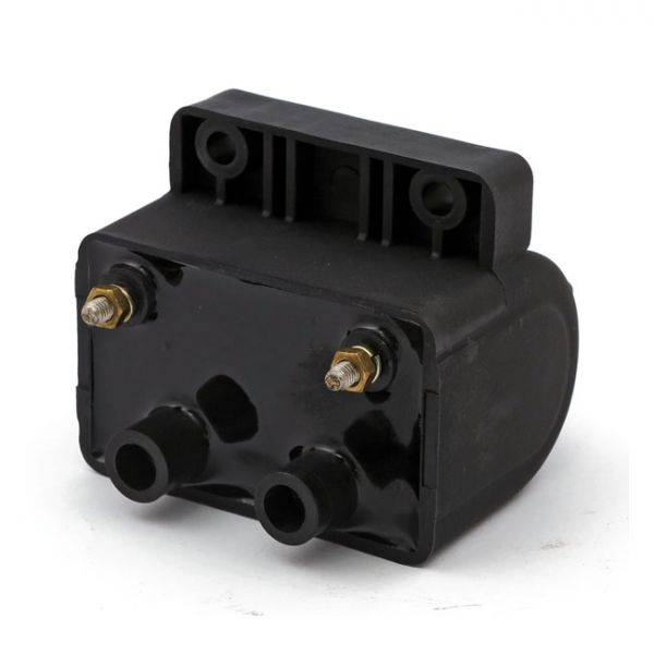 OEM STYLE IGNITION COIL. 12V, 3 OHM. BLACK