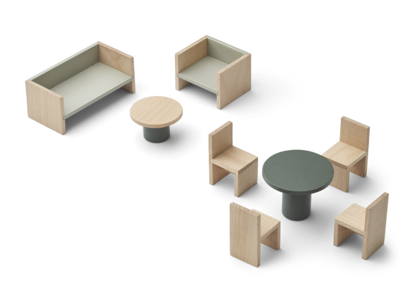 Gillian Playhouse Furniture - Hunter Green Mix - Image 1