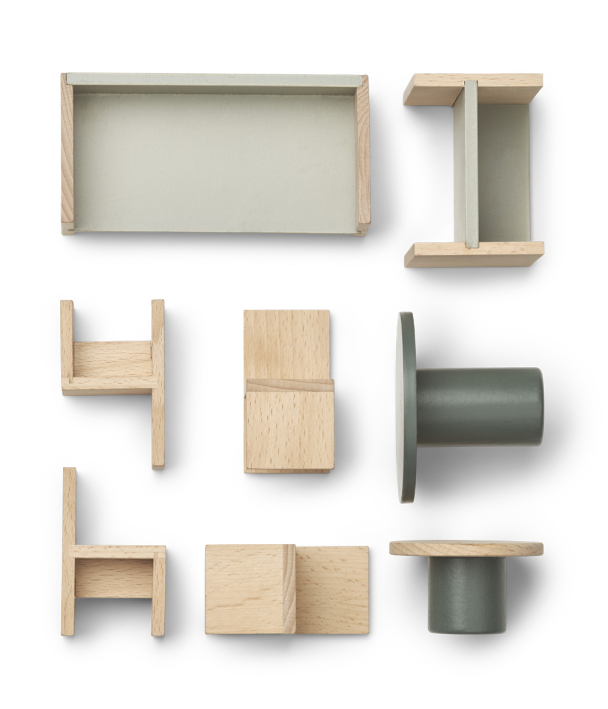 Gillian Playhouse Furniture - Hunter Green Mix - Image 2