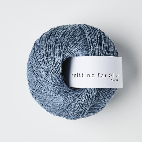 Dueblå - Pure silk - Knitting for Olive