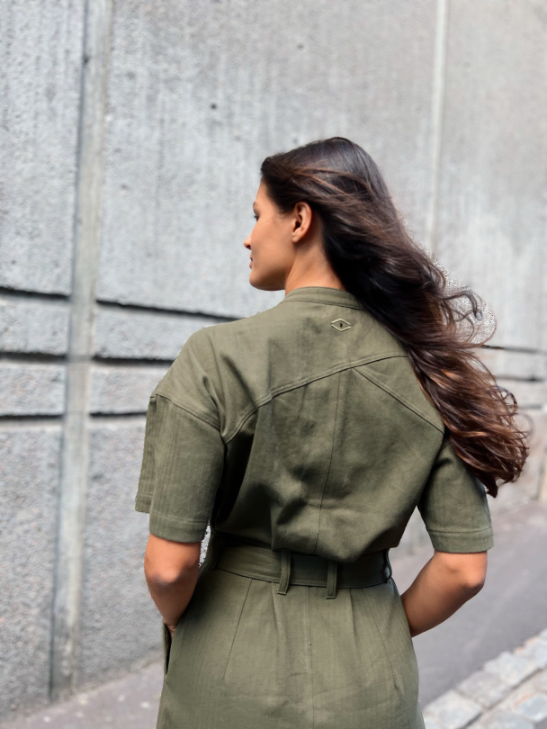 Archer Dress - Army - Image 2