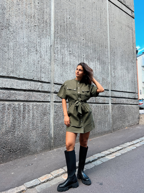 Archer Dress - Army - Image 3