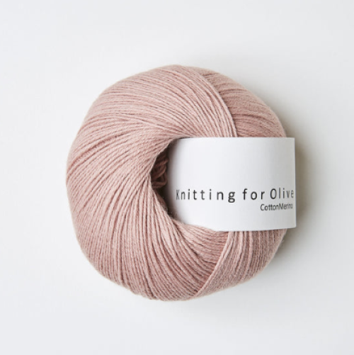 Rabarberrosa - Cotton Merino - Knitting for Olive