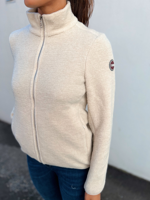 High Neck Sweatshirt In Wool Knit  - Image 5