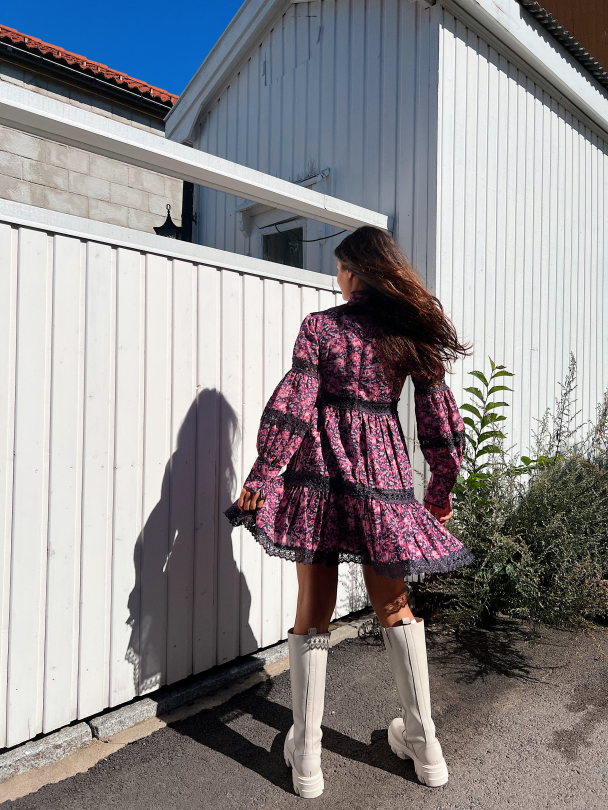 Ruby Dress  - Vintage Rose - Image 5
