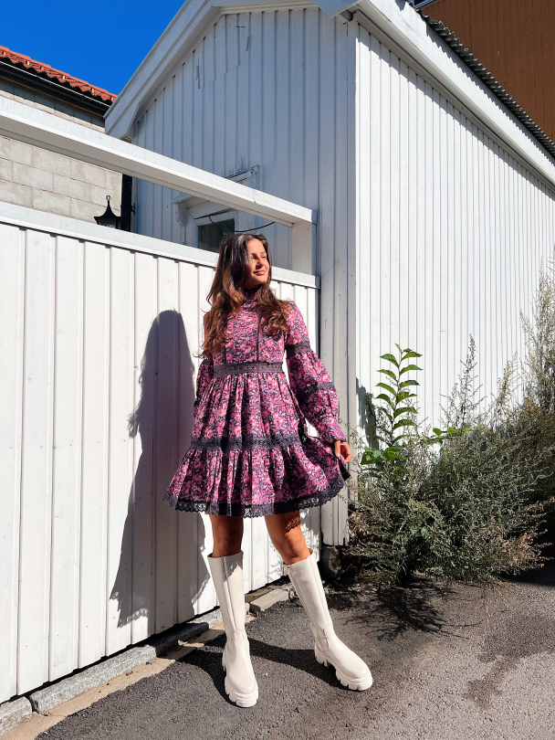 Ruby Dress  - Vintage Rose - Image 6