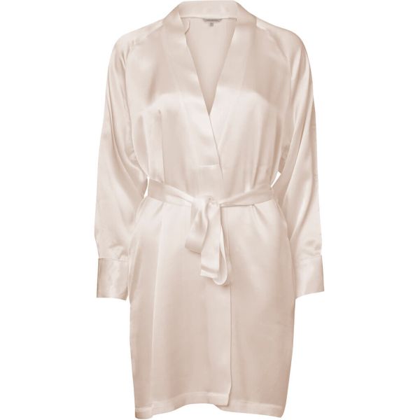 Lady Avenue Pure Silk Short Kimono