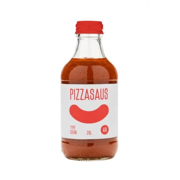 Pizzasaus, sterk type, 200 ml