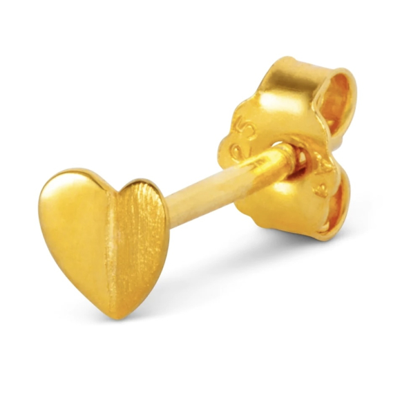 Hearts Wings 1 PCS - Golden Plated  - Image 1