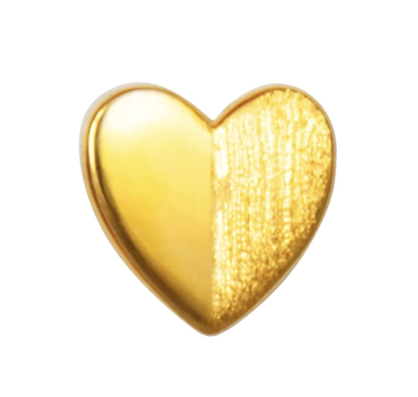Hearts Wings 1 PCS - Golden Plated  - Image 2