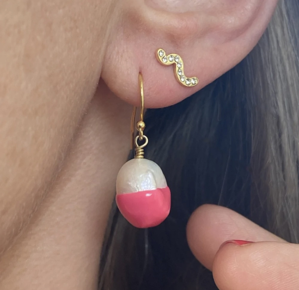 Snaky 1 PCS Gold Plated - White  - Image 2