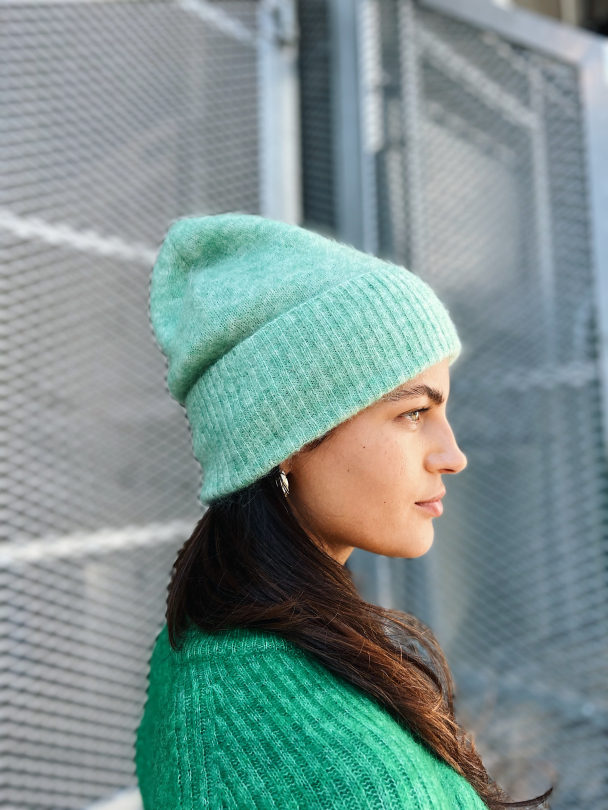 Brook Knit Hat - Laurel Green  - Image 1