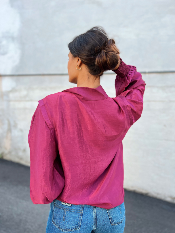 LuellaGZ ss shirt - Raspberry Green  - Image 3